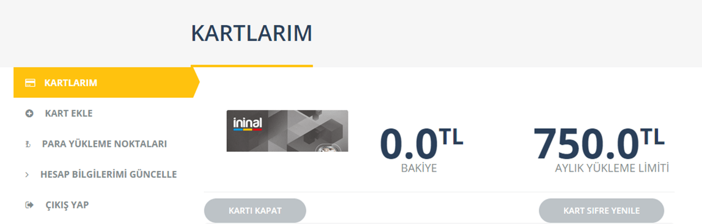 İninal Hesap İptali
