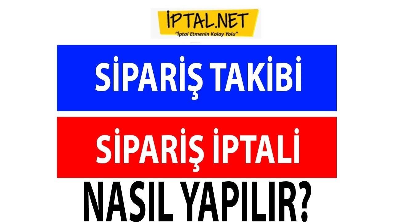 sipariş iptali kitapsec