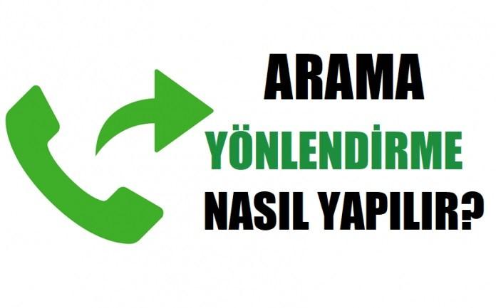 arama yönlendirme iptali