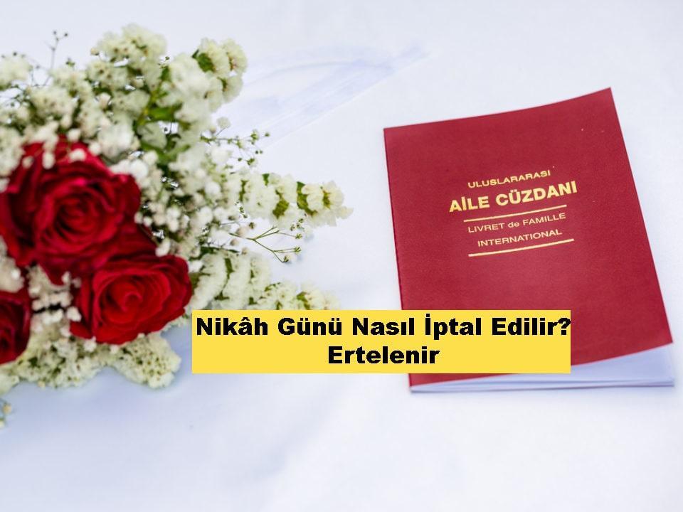nikah günü iptal etme