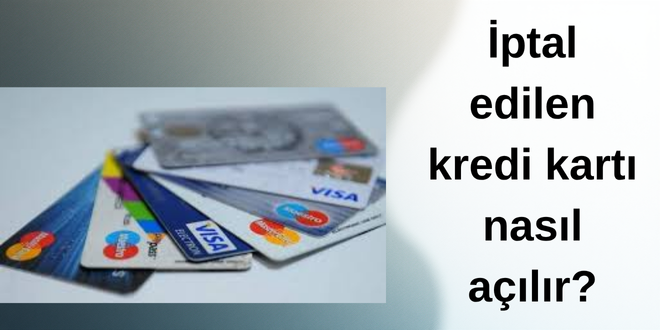 iptal edilen kredi kartı