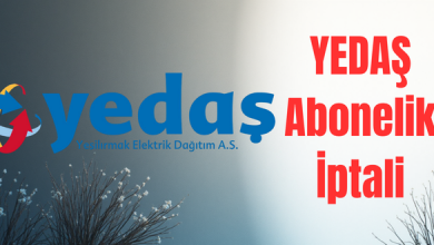 YEDAŞ Abonelik İptali